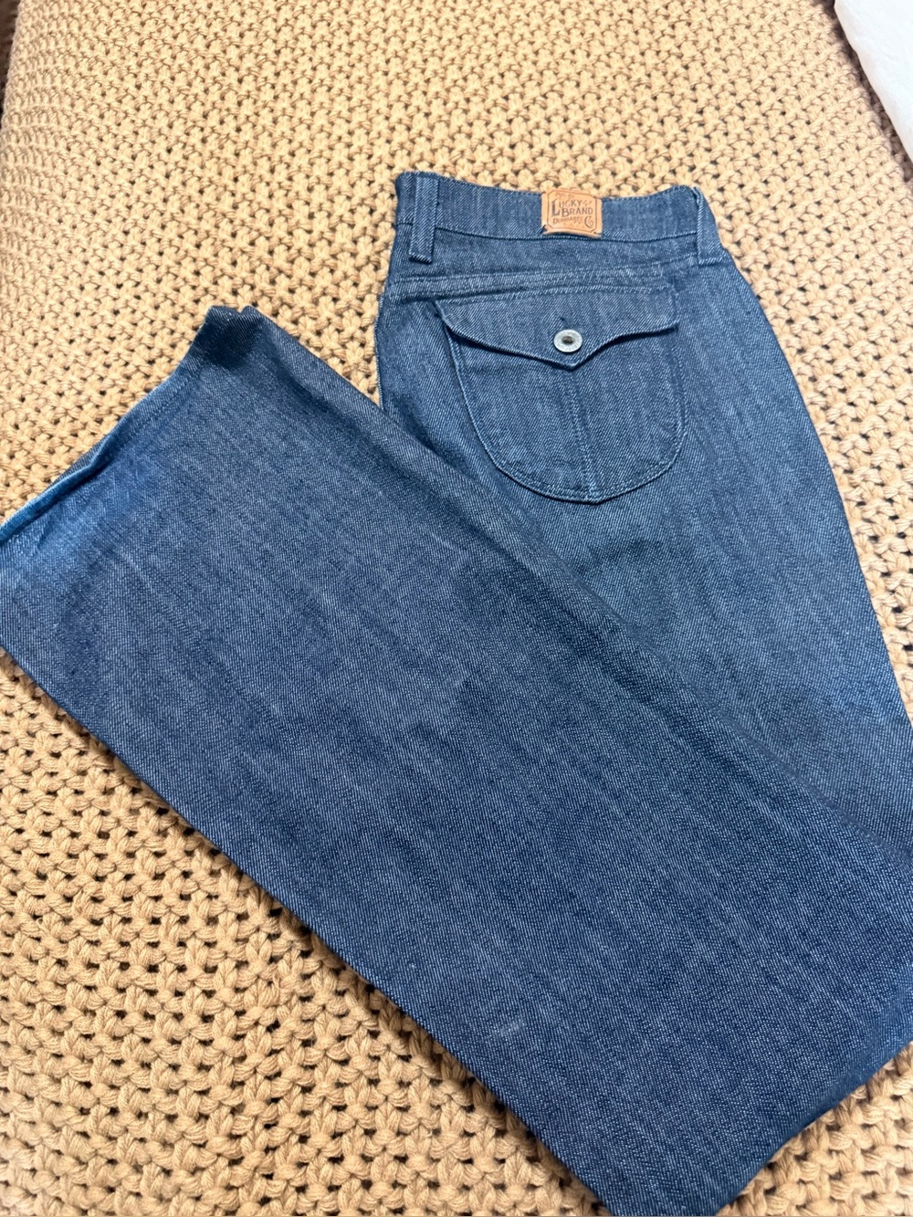 Lucky Women’s Dark Blue Denim Jeans - Classic Pocket Detail